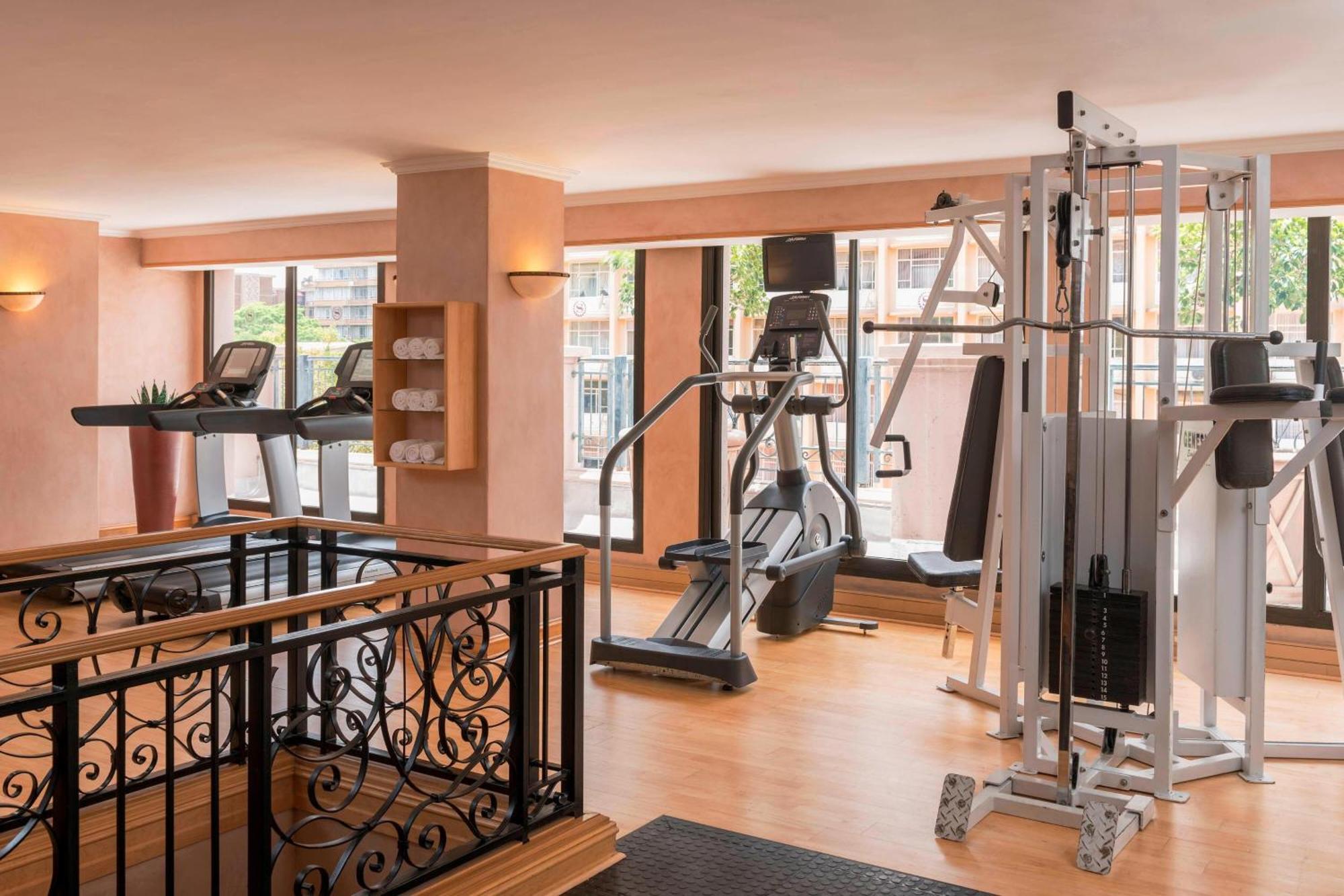 Ct Hotel Pretoria Exterior photo The gym at the hotel